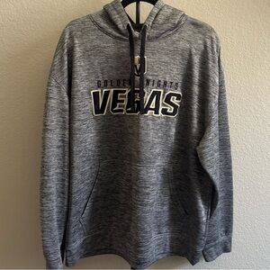 NHL Golden Knights Vegas Gray Heather Hoodie